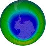 Antarctic Ozone 2008-09